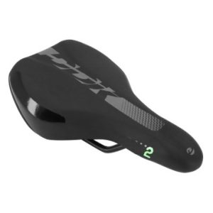 Selle Junior Gravity Raw Noir 230x130mm Rail Acier Noir