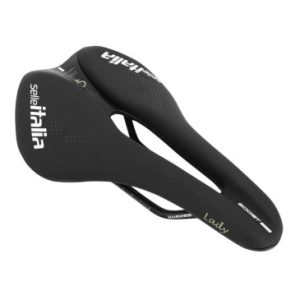 Selle Route / VTT Italia Lady Novus Boost Evo Tm Superflow Noir 245x145 Rail Manganese Poids 285gr