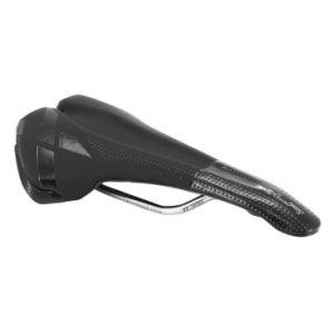 Selle Route / VTT Italia X-lr Noir 266x145 Rail Titane Poids 192grs (Emballage Sous Sachet)