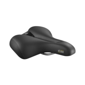 Selle Royal Ellipse Loisir avec Trou Central Relaxed Noir 250x223mm 638g