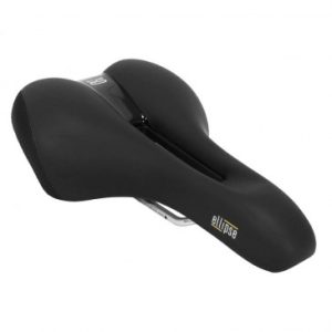 Selle Royal Ellipse Trekking avec Trou Central Moderate Noir 276x180mm 474g