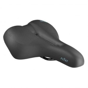 Selle Royal Float Loisir avec Trou Central à Memoire de Forme Relaxed Noir 251x228mm 628g