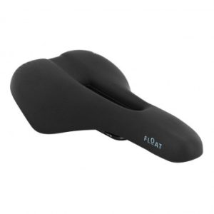 Selle Royal Float Trekking avec Trou Central à Memoire de Forme Moderate Noir 282x183mm