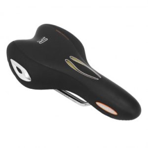 Selle Royal Lookin Sport Athletic Gel Visible avec Protection Laterale Noir 279x160mm 475g