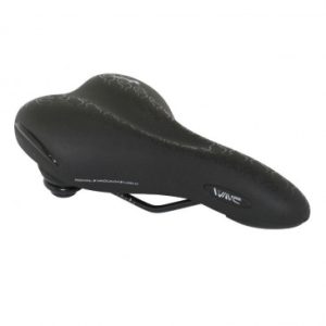 Selle Royal Lookin Trekking Moderate Gel Visible avec Protection Laterale et Elastomere Noir 269x198mm 620g