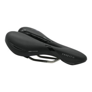 Selle Royal Respiro Loisir Gel Confort Max Moderate avec Protection Laterale et Elastomere Noir 277x182mm 535g