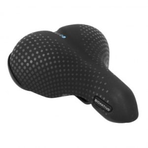 Selle San Marco Bioaktive City Gel Femme Noir Relaxed Rail Acier 540g 220x269mm (Sur Carte)