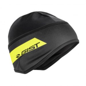 Sous Casque Gist Hiver Inside Windtex et Super Roubaix Noir Deco Jaune Fluo -5492