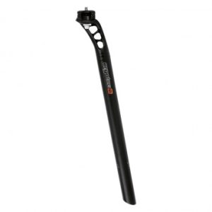 Tige de Selle Route / VTT Ergotec Hook Evolution Aluminium Noir Diam 27.2 Mm L 400 Mm Recul 15 Mm (Homologue Niveau 6)