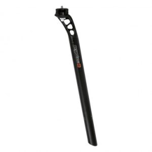 Tige de Selle Route / VTT Ergotec Hook Evolution Aluminium Noir Diam 31.6 Mm L 400 Mm Recul 15 Mm (Homologue Niveau 6)