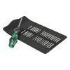 Tournevis Porte Embout Wera Kompakt Turbo 1/4 avec Embout Vissage Noir/vert (Mandrin à Serrage Rapide) (Set 19 Pieces) -marque Allemande pour Les Ateliers-