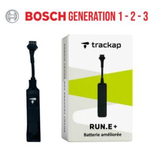 Tracker / Traceur / Dispositif de Securite Trackap Gps Run E+ 2023 Compatible Bosch Genration 1-2-3 avec 1 an Abonnement Base