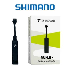 Tracker / Traceur / Dispositif de Securite Trackap Gps Run E+ 2023 Compatible Shimano (Prise Phare 12v) avec 1 an Abonnement Base