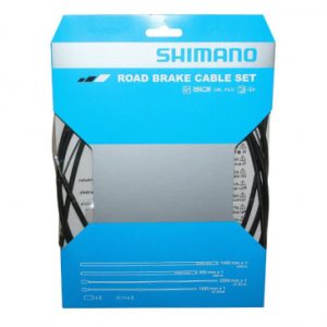 Transmission Frein Route Shimano Noir/cable Teflon (Kit Transmission 2cables/2 Gaines)