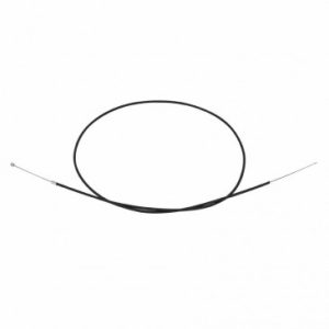 Transmission Frein VTT Shimano Noir Gaine 1400mm et Cable 1600mm (Kit pour 1 Frein) - Compatible Avant et Arriere