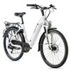 Velo Electrique/vae City 26 Leader Fox Lotus 2023 Mixte Blanc 7v Moteur Roue Ar Bafang 36v 45nm Batterie 15ah (18'' - H46cm - Taille M - pour Adulte de 168cm à 178cm)