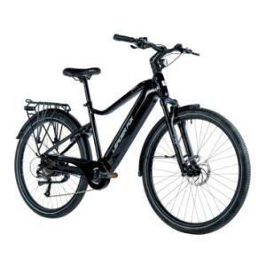 Velo Electrique/vae Vtc 29 Leader Fox Sandy 2024 Homme Noir Brillant 9v Moteur Roue Ar Bafang 36v 45nm Batterie 20ah (17