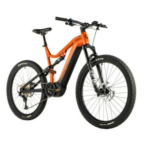 Velo Electrique/vae VTT 29 Leader Fox Argus 2024 Tout Suspendu Homme Orange Mat 12v Moteur Central Panasonic Gx Ultimate 36v 90nm Batterie 20ah (Cadre 19