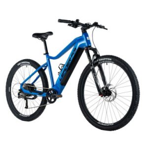 Velo Electrique/vae VTT 29 Leader Fox Arimo 2024 Homme Bleu Brillant 9v Moteur Roue Ar Bafang 36v 45nm Batterie 20ah (17