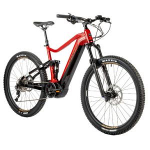 Velo Electrique/vae VTT 29 Leader Fox Arran 2023 Tout Suspendu Homme Rouge Tigre 10v Moteur Central Panasonic Gx Ultimate 36v 90nm Batterie 20ah (Cadre 19