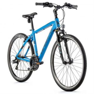 Velo Musculaire Vtc 28 Leader Fox Away 2023 Homme Bleu Mat 7v Cadre 19 Pouces (Taille Adulte 175 à 183 Cm)