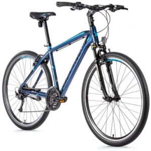 Velo Musculaire Vtc 28 Leader Fox Toscana 2021 Homme Bleu Tigre 9v Cadre 20 Pouces (Taille Adulte 183 à 188 Cm)