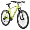 Velo Musculaire VTT 26 Leader Fox Mxc 2023 Homme Jaune Fluo 8v Cadre 18 Pouces (Taille Adulte 170 à 178 Cm)