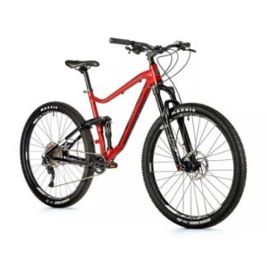 Velo Musculaire VTT Leader Fox 29 Trion 2023 Tout Suspendu Homme Rouge Tigre 10v (Cadre 19