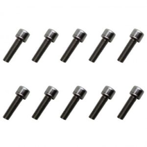 Vis Potence Tete Conique M5x18mm Chrome (Kit de 10 Vis)