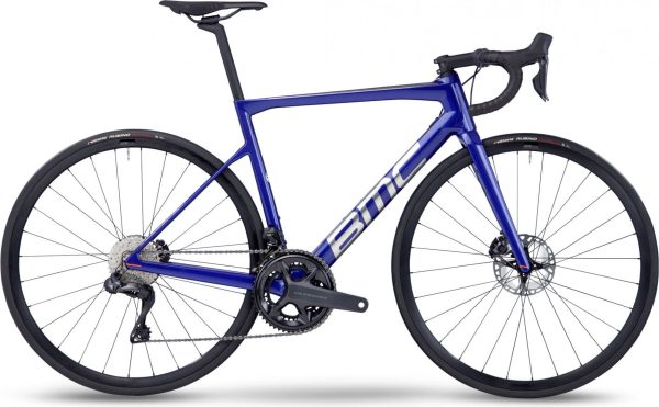 Vélo de Route BMC Teammachine SLR Three Ultegra Di2 bleu - Taille 58cm modèle 2023