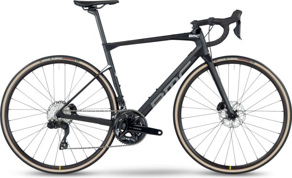 Vélo de Route BMC Roadmachine Five Di2 carbone/blanc/gris 58cm modèle 2023