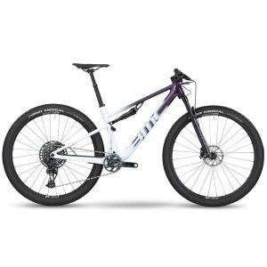 Vélo VTT X-Country BMC Fourstroke 01 One violet/blanc - Taille L modèle 2023 -