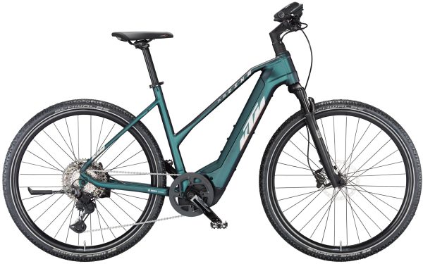 Vélo VTC KTM Macina Cross 710 LFC - Luminaires et Garde Boue Dame - Taille L modèle 2024 - 56cm