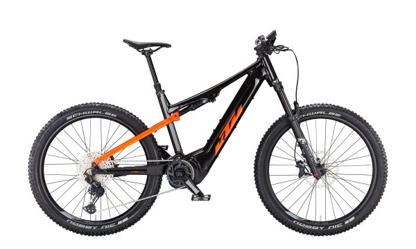 Vélo VTT Électrique KTM Macina Lycan 771 noir/orange - Taille L modèle 2022 - 48cm