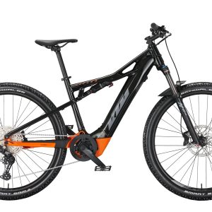 Vélo VTT Électrique KTM Macina Chacana 591 noir flamb./gris/orange - Taille XL modèle 2022 - 53cm