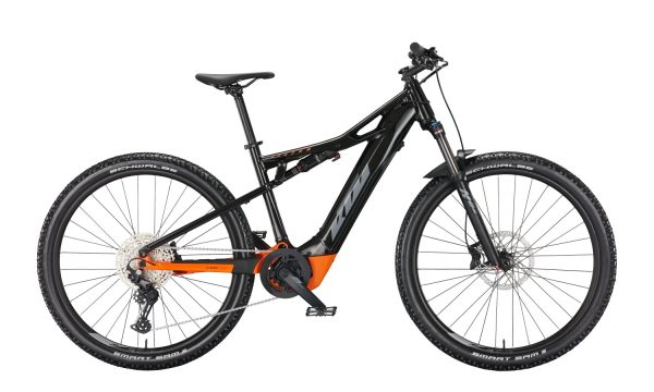 Vélo VTT Électrique KTM Macina Chacana 591 noir flamb./gris/orange - Taille XL modèle 2022 - 53cm