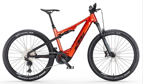 Vélo VTT Électrique KTM Macina Chacana 792 orange feu/noir/argent - Taille M modèle 2023 - 43cm