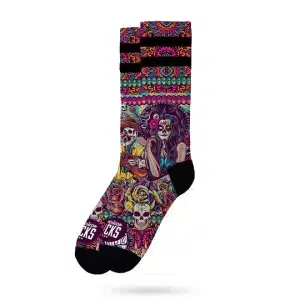 Chaussettes American Socks Dia de los Muertos - Mid High