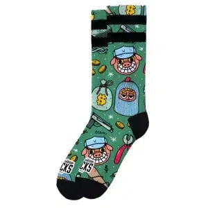 Chaussettes American Socks Heist Havoc - Mid High