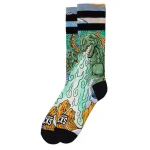 Chaussettes American Socks Kaiju King - Mid High