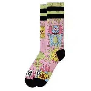 Chaussettes American Socks Radioactive - Mid High