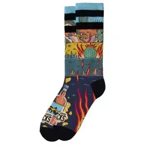 Chaussettes American Socks RattleSnake - Mid High