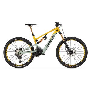 Vélo VTT Electrique Rocky Mountain Altitude Powerplay Carbon 90 Rally Edition 2023 Jaune / Vert - Taille Small - 1m64 à 1m72 - GB