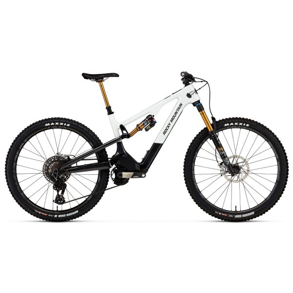 Vélo VTT Electrique Rocky Mountain Instinct Powerplay SL Carbon 90 (29) - S - Blanc et Noir - 2025 - (entre 1,65 m et 1,72 m)