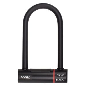 Antivol Velo U Zefal K-Traz U20 A Cle 185X305Mm D 18Mm - Reproduction Des Cles Possibles  -Homologue Sra-