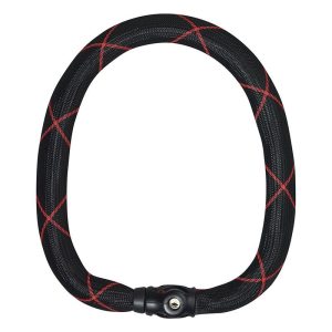 Antivol Velo Chaine A Cle Abus Ivy Chain 9210 Diam 10Mm Longueur 85Cm Avec Serrure Integree  -Niveau Securite 13-