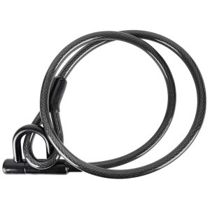 Antivol Velo - Trottinette Cable-U  A Cle  Diam 15Mm L 1