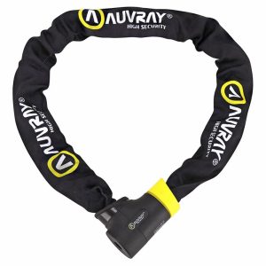 Antivol Velo Chaine A Cle Auvray C-Bloc Diam 8.5 Mm L 90 Cm Avec Serrure Integree (Vendu A L'Unite)  - Homologue Art2