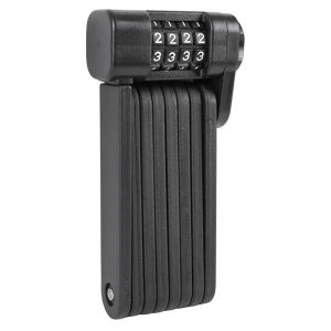 Antivol Velo - Trottinette Pliable-Pliant A Code Longueur 90Cm Noir Type Couteau (Support Fixation Inclus)  -Niveau Securite 5-
