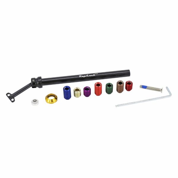 Axe Traversant - Blocage Rapido Roue Route Arriere Lg 147Mm M12X142 Compatible Tout Filetage
